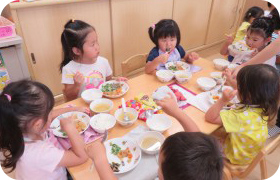 手作りの完全給食